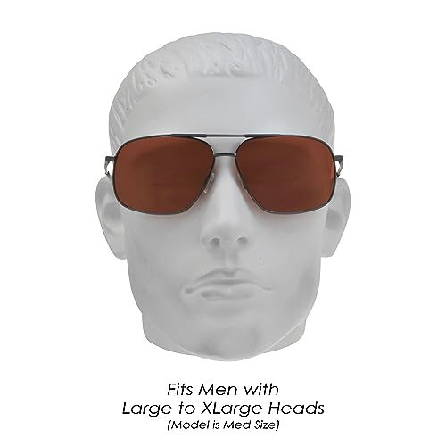 proSPORT Aviator Big & Tall Sunglass Mens Oversize Extra Large & Wide Fit Polarized Available3