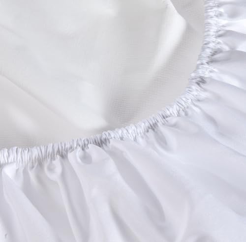 babyCalin - Matratzenbezug aus saugfähigem Schwamm 40x80 cm Weiß