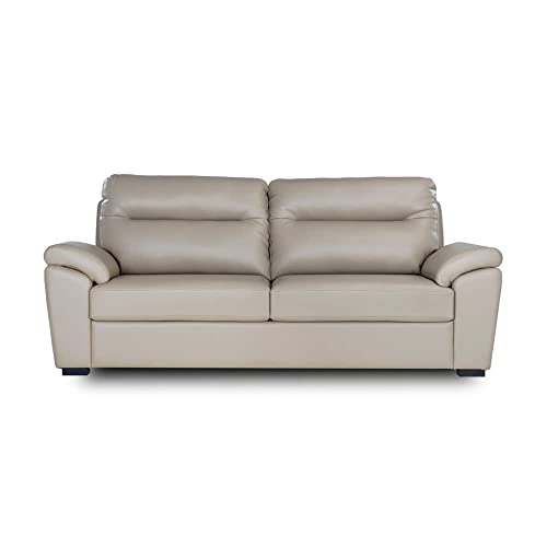 Image of Wakefit Lounger 5 Seater Sofa Set 3+2 (Fabric, Cappuccino Brown)