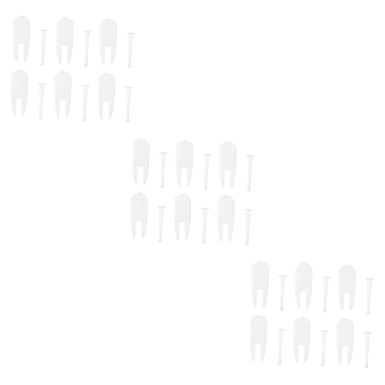 VANZACK 18 Sets Yoga Ball Exercise Ball Air Stopper Pin Puller Replacement Kit