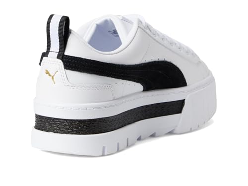 Image of PUMA Womens Mayze Flawless Lace Up Platform Sneakers Shoes Casual