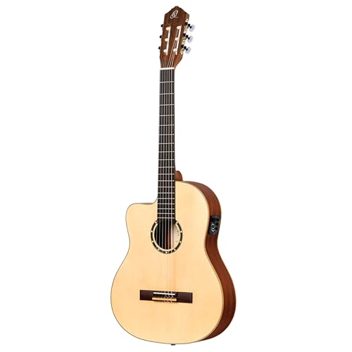 Family Series Thinline Acoustic-Electric Left-Handed Nylon Classical 6-String Guitar w/Bag