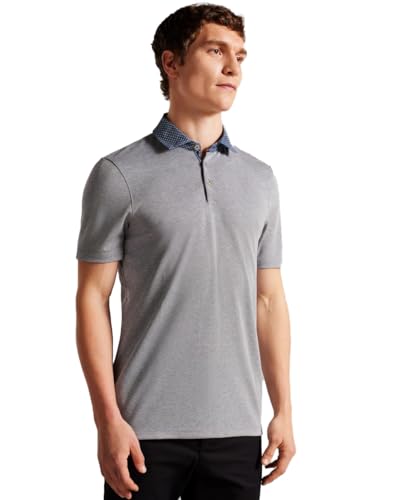 Ted Baker Mens Frend Polo Shirt Short Sleeve Top Navy L