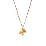 Genérico Collares minimalistas de cangrejo para mujeres, collar colgante de cangrejo animal color dorado, joyería navideña hipoalergénica