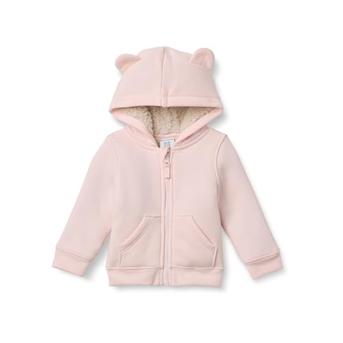 Amazon Essentials unisex-baby Sherpa Lined Full Zipper Hoodie