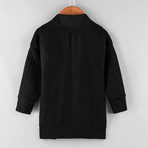 Toddler Girls Cardigan Sweater Kids Soft Knitted Long Sleeve Open Front Coat Lightweight Casual Solid Outwear Clothes4
