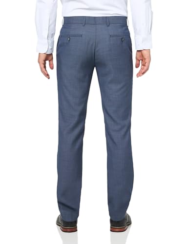 Robert Kent Men's Wool Blend Skinny Slim Suit Separate Pants2