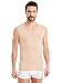 Produktbild FINN Business Herren Unterhemd Ärmellos mit V-Ausschnitt Micro-Faser Tank-Top ohne Arm Männer Unsichtbare Hautfarbe Nude S