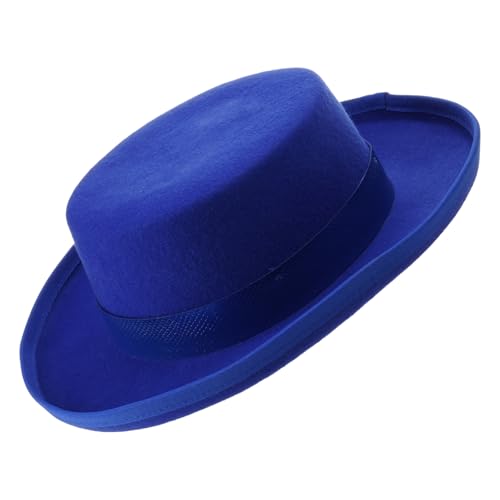 Chapeau panama Fedora homme femme à bord court style western haut plat tendance