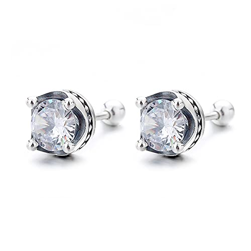 Boucles d'oreilles de petite chaîne argent sterling idée cadeau tendance filles