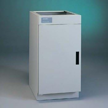 Labconco 9907100 Epoxy-Coated Steel Vacuum Pump Storage Cabinet, Lft Hinged Manual-Closing Door, 18" W x 22" D