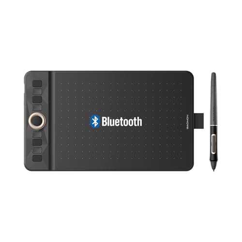 GAOMON WH851 Bluetooth Grafiktablett, 8 Tasten