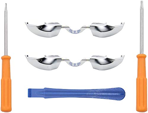 pop[ LB RB Xbox One EliteRg[[p vX`bNop[gK[ LB RB T6 T8hCo[t ubN Vo[ Bumper-LBRB-Xbox-Silver