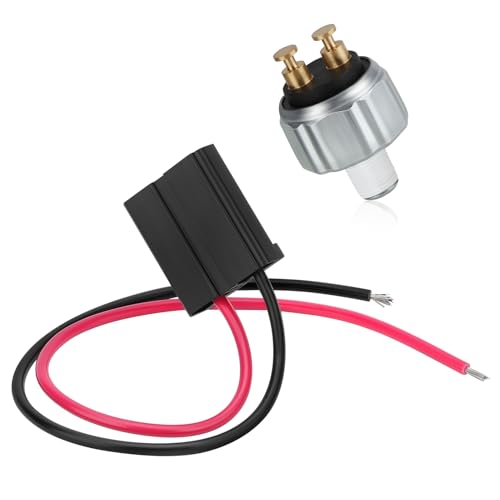 Image of M MATI Brake Switch Stoplight Pressure Switch & Pigtail Wire Connector for Polaris RZR 570 800 2010-2014 Ranger 500 800 2010 4012866