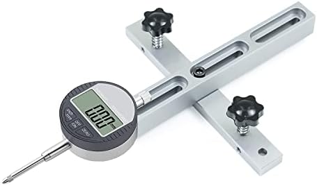 HDLNKAK Table Saw Digital Dial Indicator Gauge, for Aligning and Calibrating Work Shop Machinery Like Table Saws, Band Saws and Drill Presses