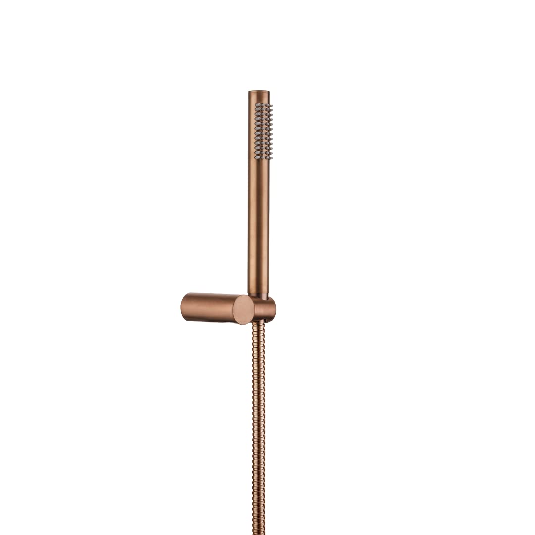 Essebagno Soporte de ducha combinado Luisa cobre 3 piezas