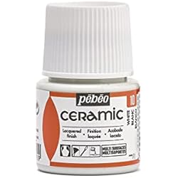 Fregadero Blanco Porcelana 3253112 peinture a froid céramique flacon de 45ml blanc