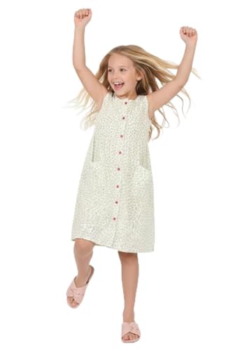 Image of VIKITA 2017 Girls Embroidery Cotton Long Sleeve Flower Dresses LH5460 for 1-8 Years ?-