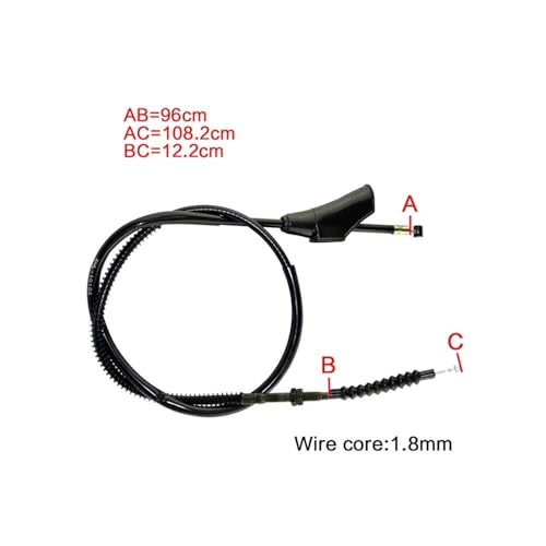 Câble d'embrayage en acier XT225 2000-2003 de haute précision