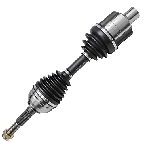Image of Detroit Axle - 4WD Front 2pc CV Axles for Chevrolet S-10 Blazer GMC Jimmy Sonoma Isuzu Hombre Olds Bravada, 2 CV Axle Shafts Assembly Replacement