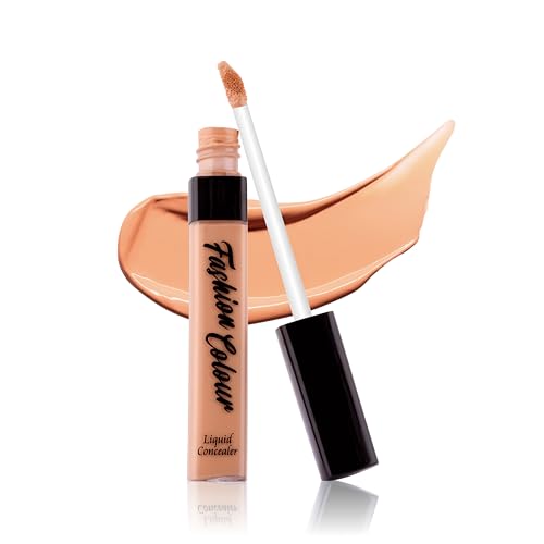 Image of FASHION COLOUR Liquid Concealer | Line Smooth | Skin Flawless | Natural Finish | Long Lasting | Easily Blendable Concealer For Face Makeup | Lightweight | Shade 02