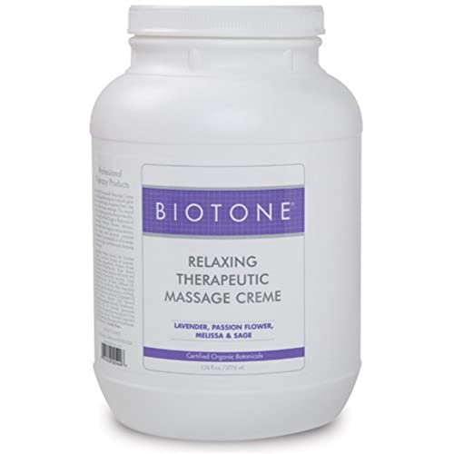 BIOTONE Crème de massage de relaxation fluide grand format 1 Gal