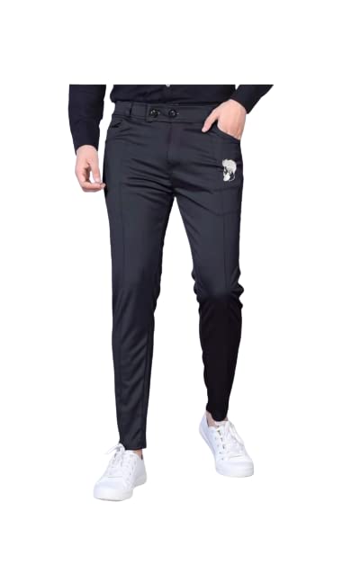 Shiva & Sons' Garments Men's Slim Fit Lower Pants Jogger Soft Lycra Blend