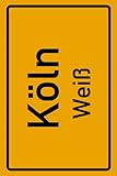  Köln Weiß: Deine Stadt, deine Region, deine Heimat!  Passwort Buch DIN A5 120 Seiten Geschenk