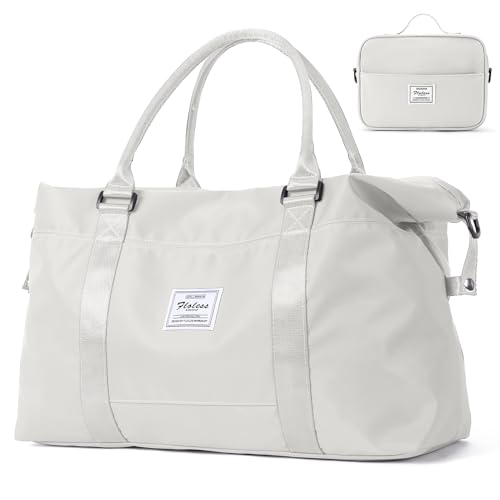 Image of HYC00 Travel Duffel Bag,Carry-on Overnight Weekender Bags for Women,Sports Tote Gym Bag with Wet Pocket
