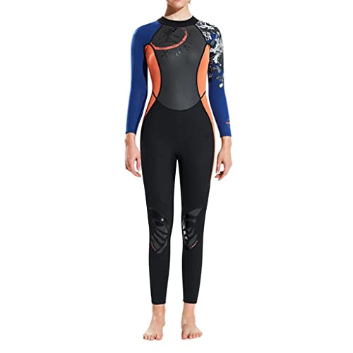 Chaqueta de neopreno para buceo, snorkel, surf y kayak, 1.5mm, con cierre trasero miniatura 2