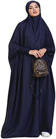 Women Muslim Dress Ramadan One Piece Prayer Garment Hijab Hooded Abaya Dubai Full Cover Islam Robe African Turkey Caftan