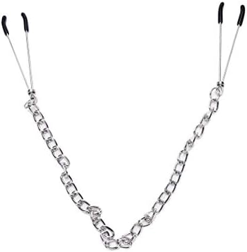 Breast Clip Vágǐnálné Clip Flirting Long Chain N~ípplê Clamps Metal Long Chain N~ípplê Clamps Tweezers