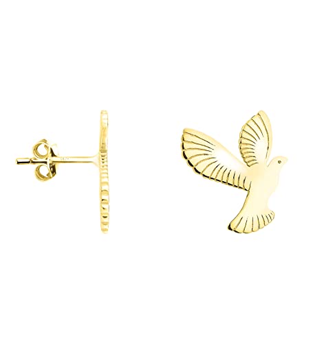 Boucles d'oreilles oiseau en argent 925 pour un style chic au quotidien