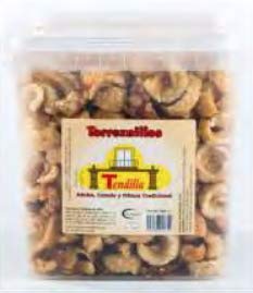 Torreznos tipicos españoles - Marca Tendilla - Sin gluten - Torreznillos fritos estilo español en adobo y salados 1und. 800gr. Sin gluten cubo con asa