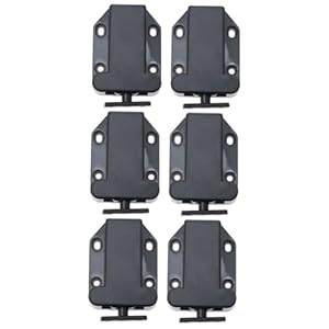 Gadpiparty 6 Stk 53R8U33VP Schrankriegel