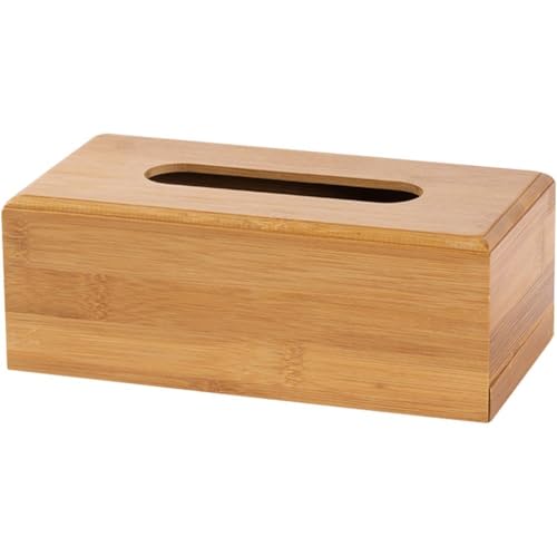 ティッシュボックス 竹製 長方形 底部から引き出し 交換 おしゃれ 卓上用 ティッシュ 収納 装飾