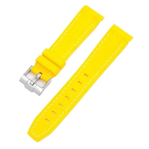 [Aocghfyer] MoonSwatch �J�[�u �_�C�r���O �V���R�[�� ���o�[ �X�g���b�v 20mm(Yellow)
