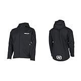 tchibo thermo regenjacke Kleine Reißverschlusstasche Winora Thermo Jersey Regenjacke Schwarz XS