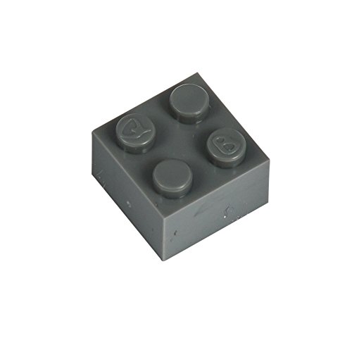 Q-Bricks Beutel 250Stck. Bausteine 2x2 Staubgrau 851
