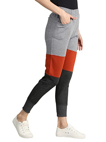 Image of CHKOKKO Women High Rise Gym Wear Sports Fitness Relaxed Track Pant