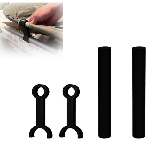 Replacement Support Pieces Compatible with Graco Pack n Play Changing Pad Two Rods for Securing Changing Table to Crib Frame