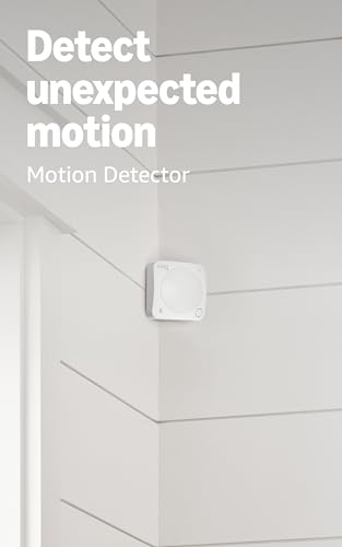 Image of Ring Spotlight Cam Plus, Battery, White with 2 Window and Door Sensors (newest model) and Motion Detector (newest model)