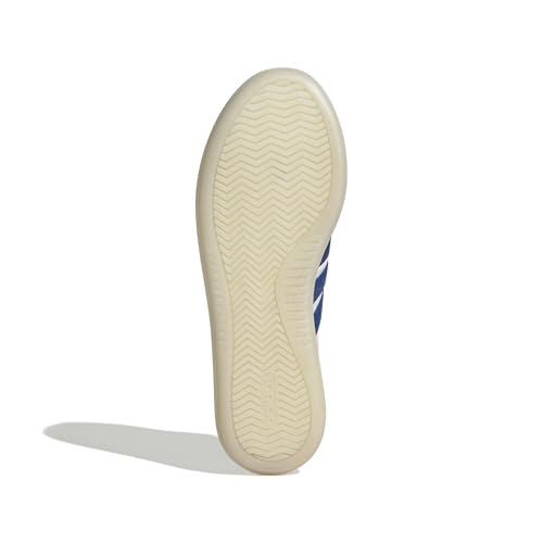 Image of adidas Men's NCAA Team Barreda Decode, White /Collegiate Royal /Team Power Red /Kansas University, 8.5