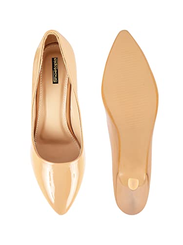 Image of Shoetopia Womens /Girls Solid Stiletto Pumps