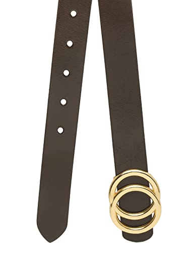 Image of TEAKWOOD LEATHERS Leather Belt for Women Belts Regular Fit Casual Formal Dress Jeans & Fashion Ladies Belts for Women Belts Regular Fit Belt Any Season | Fashion Belt for Women | T BT W 01