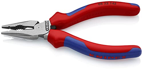 Knipex 08 22 145 Needle-Nose Combination Pliers 5,71" With Soft Handle #TOP1