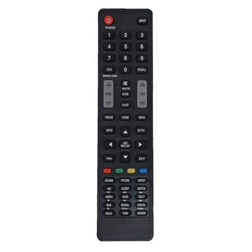 Image of Upix Compatible Micromax LCD /LED TV Remote No. MX07 | Exact Match Will Only Work