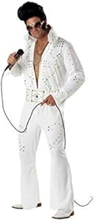 California Costumes Men's Rock Legend/Adult, White, X-Large