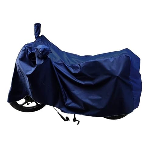 Image of AutoRox Water Resistant Bike Body Cover Compatible with Honda SP 125 BS6 | Bike Accessories | Motorcycle Cover | Two Wheeler Cover (Navy Blue)