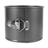 POPETPOP Kuchenform Tortenring kochen runder Tortenring Tortenringe zum Backen Form für Kuchen Kuchen-Mousse-Ringform Formen für Mousse-Ringe Backring Keksformen Kohlenstoffstahl Schwarz